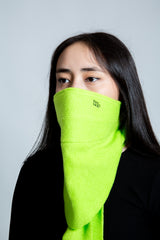 Scarf - Face Cover Lime Green